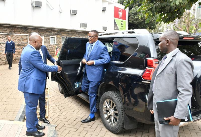 ICT Cabinet Secretary Eliud Owalo at KBC.